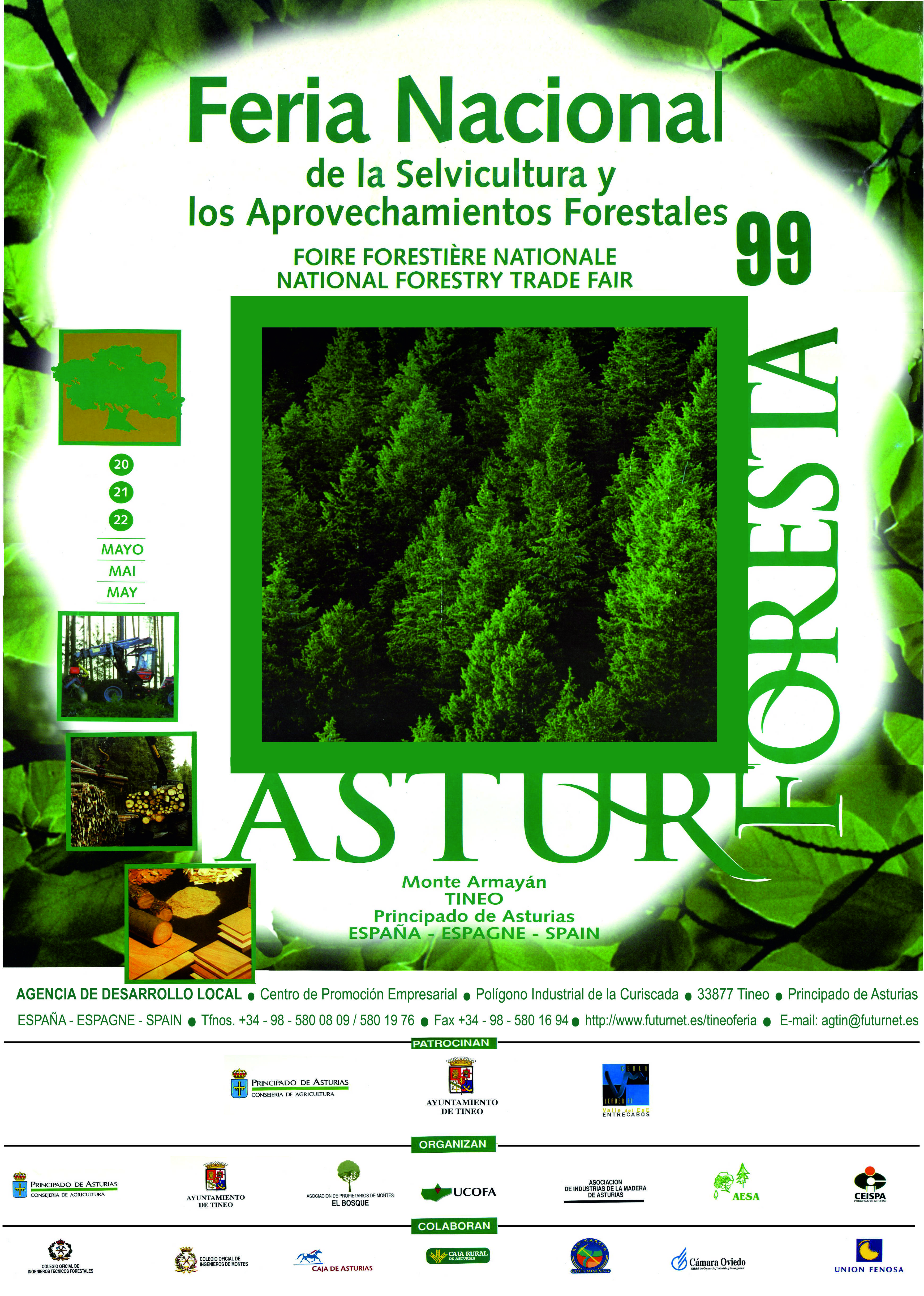 1999 POSTER ASTURFORESTA 2021