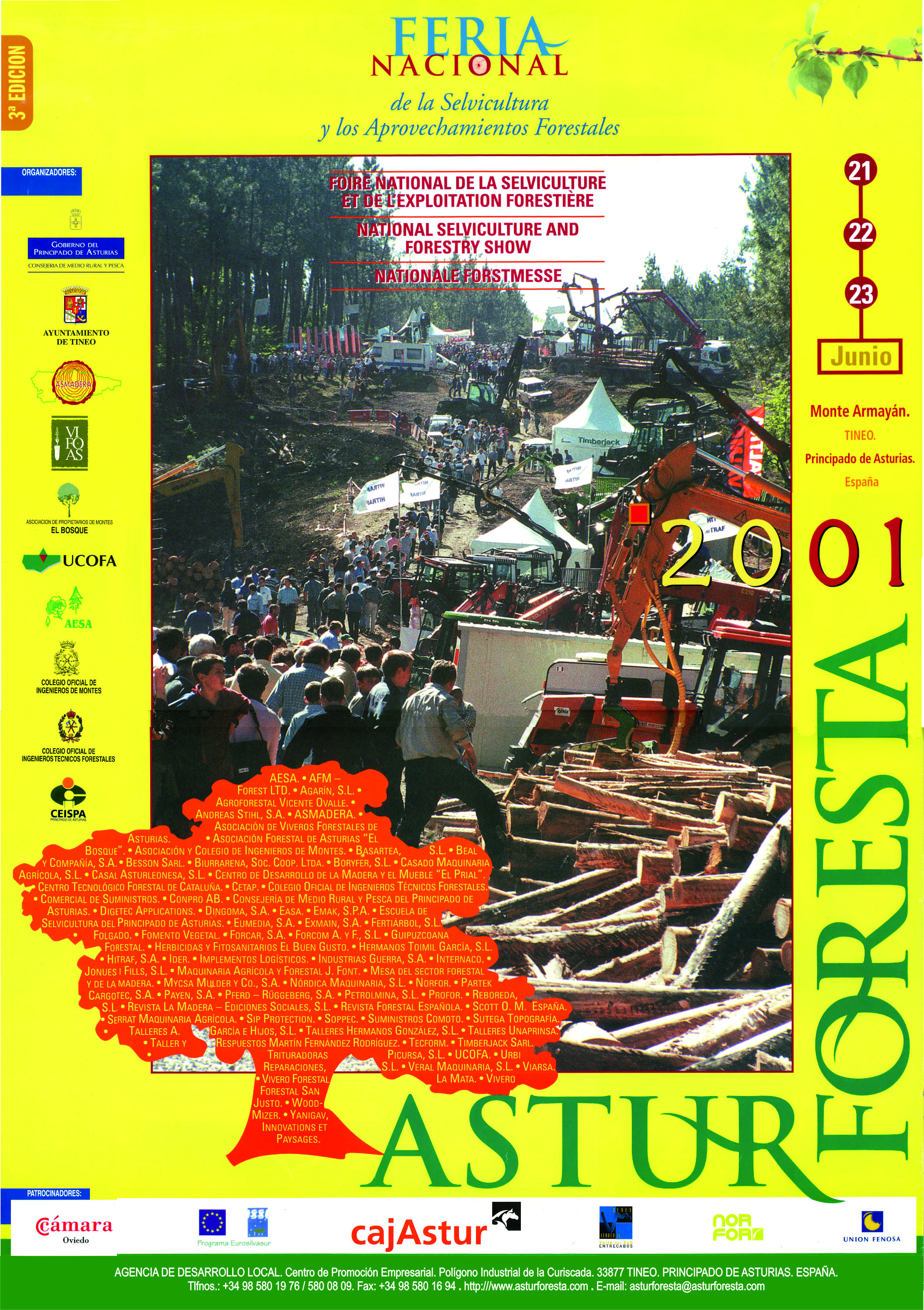 AFFICHE ASTURFORESTA 2021