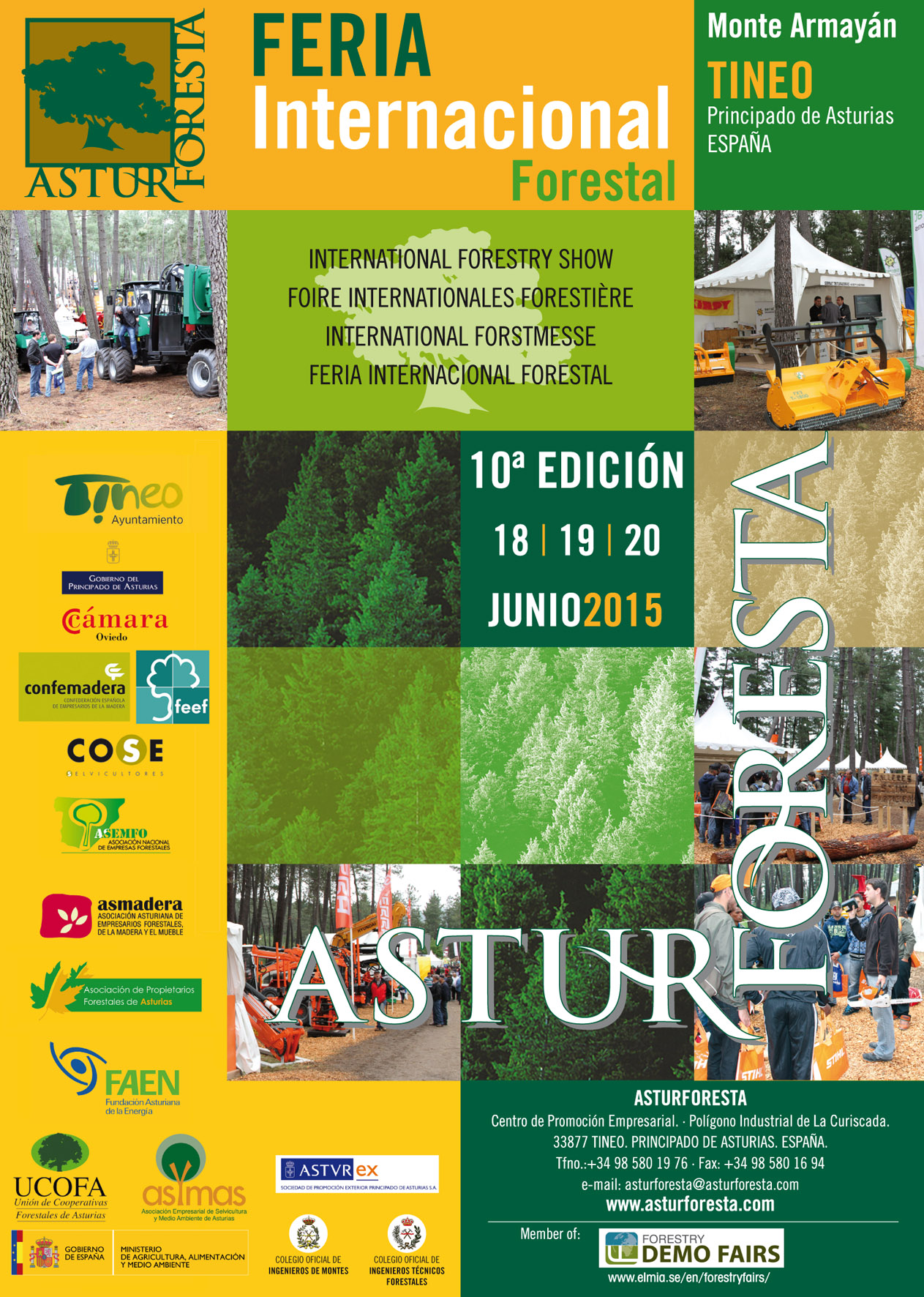 AFFICHE ASTURFORESTA 2021